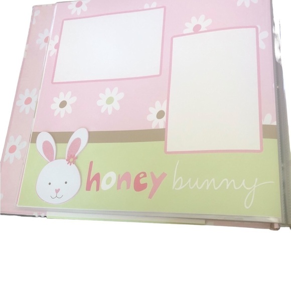 Sandra Magsamen Scrapbook Complete Baby Girl Pink Daisies 20 Pages Stickers Pink - Picture 15 of 16